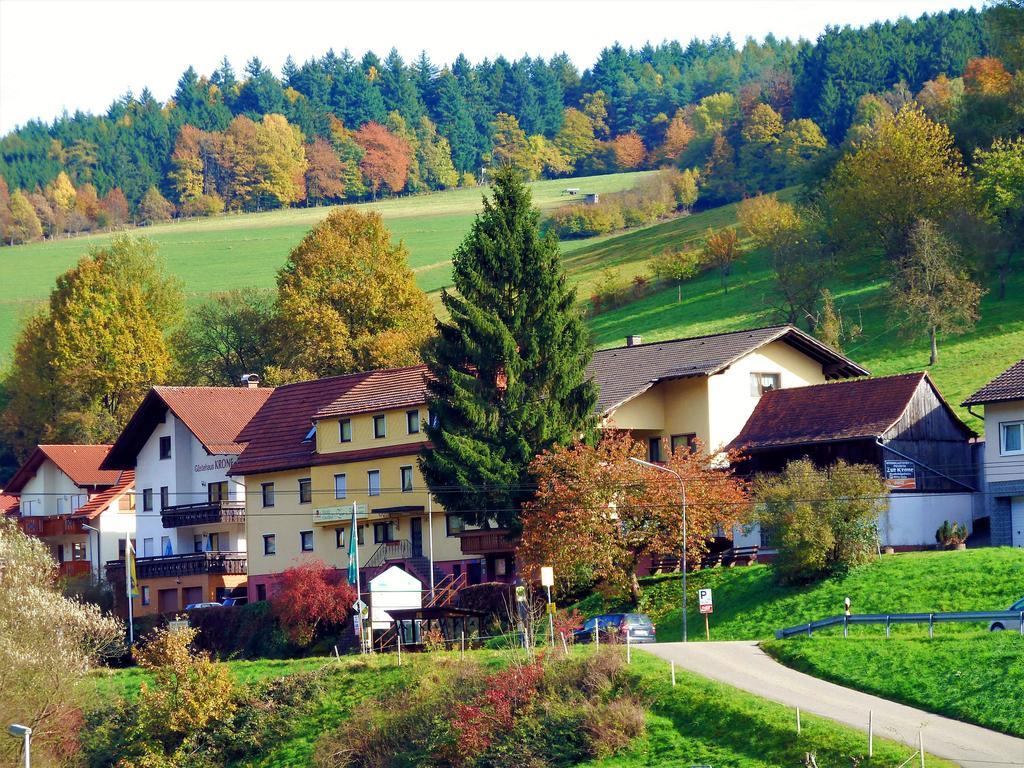 Hotel Gasthof Zur Krone Oberzent Εξωτερικό φωτογραφία