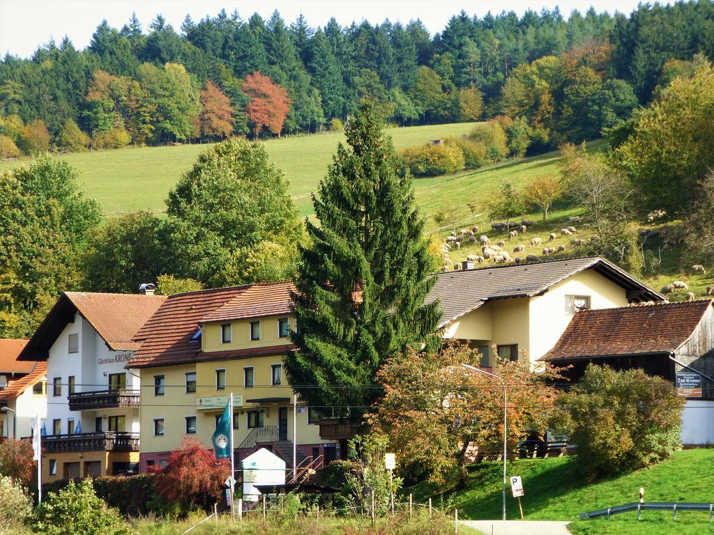 Hotel Gasthof Zur Krone Oberzent Εξωτερικό φωτογραφία